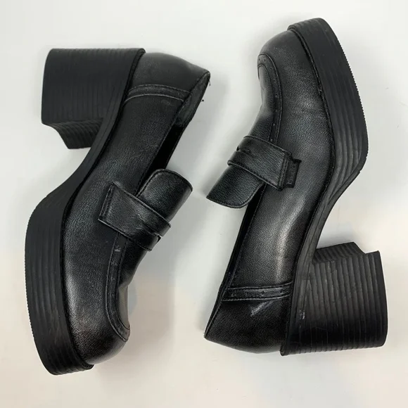 Mudd Vintage Platform Loafers VTG Mudd Tempo Shoes Women's 9M